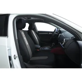 Sparco Komplettset SPC1011 Universal-Autositzbezüge vorne und hinten grau