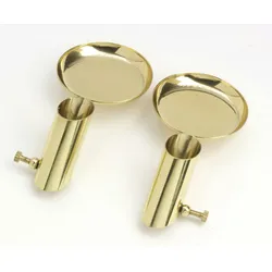 Blasius-Leuchter Messing gold für Ø 4 cm Kerzen