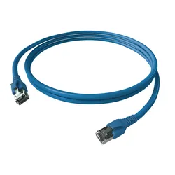 EasyLan FlexBoot Patchkabel Kat.6A S/FTP blau 2.00m - FTP - SFTP - FTP - SFTP