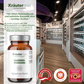 kräutermax – naturheilmittel seit 1890 Kräutermax Sägepalmen Extrakt Kapseln 90 St.