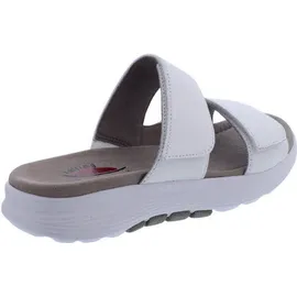 Gabor Rollingsoft Pantolette 66.811.50, Cervo (Glattleder), Weiss (Micro) 40 1/2 - weiß 40,5