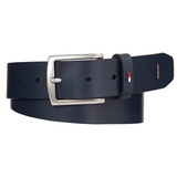 Tommy Hilfiger Ledergürtel »DENTON 3.5 EXT«, blau