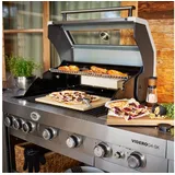 Rösle Pizzastein rechteckig 38 x 30 cm Cordierit beige