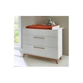 Wickelkommode Lina Lina , weiß , Maße (cm): B: 115 H: 194