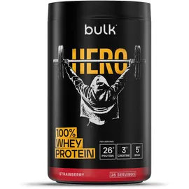 Bulk Powders Whey Protein Erdbeere Shake 910 g
