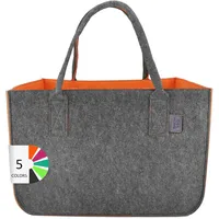 idea home Filztasche Shopper Groß orange