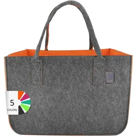 idea home Filztasche Shopper Groß orange