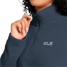 Jack Wolfskin Taunus 100 Halbreißverschluss-sweatshirt - Midnight Sky - M