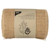 Papstar Jutetischläufer Dekoband Jute 10 m x 15 cm Natur