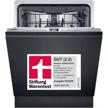 Siemens iQ300 SN63EX22CE Einbau-Geschirrspüler (vollintegrierbar, 598 mm breit)