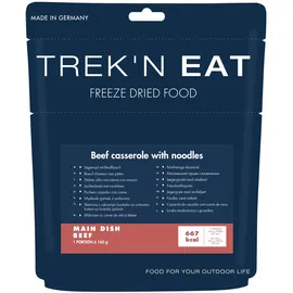 Trek'n Eat Fertiggericht Jägertopf mit Rindfleisch und Nudeln 400 g