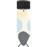 Brabantia Bügelbrett C 124 x 45 cm, spring bubbles