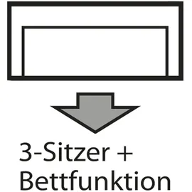 OTTO home Schlafcouch Polyester 2-Sitzer Grün