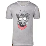 Almgwand Shirt Grau L