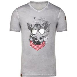 Almgwand Shirt Grau L