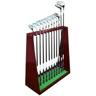 SJMFGF Golfschläger-Halter Holzbodenständer,Golfschläger-Organizer-Display-Ständer 13 Putter-Halter,Golfschläger-Regal-Organizer-Ausrüstung Lagerregal für Garagenbüro Indoor Outdoor