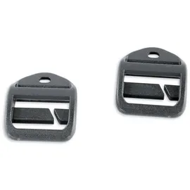 Tatonka Open Ladderlock 25mm QA (pair), Black