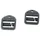 Tatonka Open Ladderlock 25mm QA (pair), Black