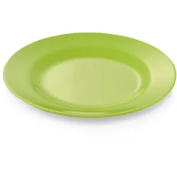 Campingteller SUMMER - Melamin - 23cm flach - grün