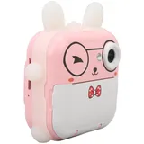 Sofortbildkamera für Kinder, 24 MP Multi-Zoom, Kinderkamera mit 2,4 Zoll Displaygröße, Thermodruck-Digital-Minikamera für Kinder von 3–12 Jahren (Pfirsich)