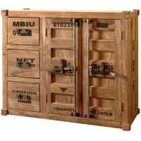 Livetastic WOLFMÖBEL Kommode Container (BHT 109x89x47 cm) BHT 109x89x47 cm Sideboard Bürokommode Anrichte