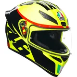 AGV K1 Gelb/Schwarz S