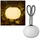 KANLUX Außenleuchte Kunststoff Ø23,0 cm Akku IP54 1W weiß