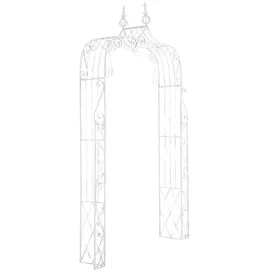 CLP Rosenbogen Aurora 143 x 248 x 30 cm Antik Weiß