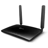 TP-Link Archer AC1200-Dualband-4G/LTE-WLAN-Router, Wi-Fi 5 (802.11ac), Dual-Band (2,4 GHz/5 GHz), Ethernet/LAN, 3G, Schwarz, Tabletop-Router - Schwarz