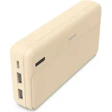 Hama Pocket 20 20000 mAh Powerbank USB Typ-C Sand