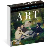 Workman Calendars Art Page-A-Day® Gallery Calendar 2025: The Next Best Thing to Exploring Your Favorite Museum