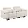 OTTO home 2-Sitzer LUND Cord 195 x 97 x 99 cm Beige mit Relaxfunktion