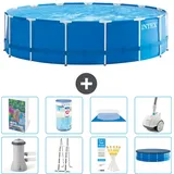 Frame Pool Rund - 457x122 Cm - 9-teilig  S549