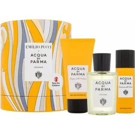 Acqua di Parma Colonia Eau de Cologne 100 ml + Shower Gel 75 ml + Deo Spray 50 ml Geschenkset
