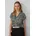 Klassische Bluse mit All-Over Print schwarz XXXL 46