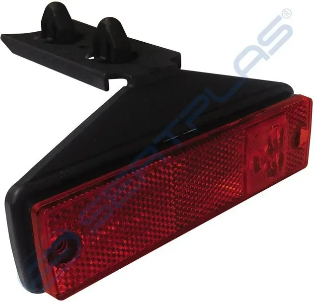LED Seitenmarkierungsleuchte 3 LED 24V Rot