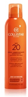 Collistar Moisturizing Tanning Ultra-Rapid Application Spf 20 Sonnenspray