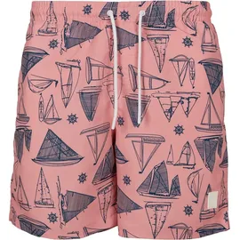 URBAN CLASSICS Pattern Badeshorts Yacht 2XL
