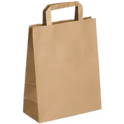 COVR Recycelte Kraftpapiertüten 22+10x28 cm (250 Stück)