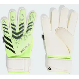 adidas Predator Match Fingersave Torwarthandschuhe schwarz|weiß|gelb 9