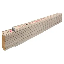 Holz-Gliedermaßstab Type 407 N, 2m - natur