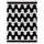 mazovia Teppich Zweiseitiger Schwarz-weiß Modern Abstrakt, Geometrisch - Wohnzimmer, Schlafzimmer, Esszimmer, Büro - Kurzflor Rechteckig, Oeko-Tex® Zertifikat Weich - 120 x 170 cm,