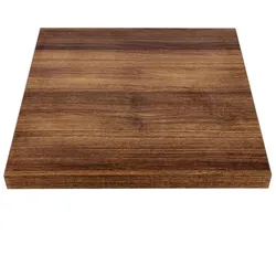 Bolero quadratisch Tischplatte Eiche rustikal 60cm
