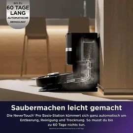 Shark PowerDetect UV Reveal 2-in-1 Saug- und Wischroboter Schwarz