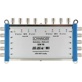 Schwaiger SEW98 531 Multischalter SAT 9x8