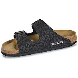 Birkenstock Arizona Bs Synthetik Schmale Weite Damensandalen schwarz/grau/braun - 40
