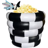 Ukisisi Sandwurm Popcorn Eimer,Funny Popcorn Bucket,Popcorn Sandworm Bucket,Sandworm Horror Popcorn Bucket,Reusable Horror Sandworm Popcorn Buckets,Funny Halloween Popcorn Bowls