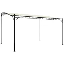 vidaXL Markise Creme 4x3 m 180 g/m2 Stoff und Stahl