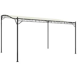 vidaXL Markise Creme 4x3 m 180 g/m2 Stoff und Stahl