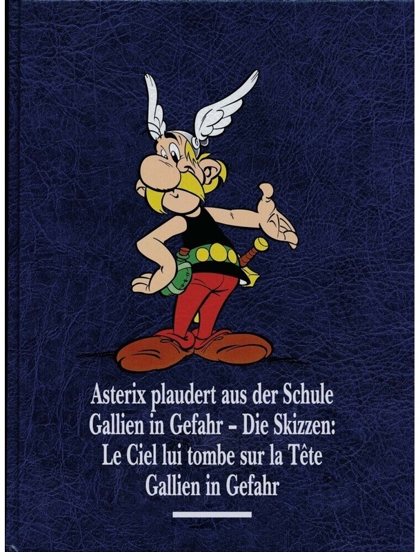 Asterix Plaudert Aus Der Schule, Gallien In Gefahr, Gallien In Gefahr - Die Skizzen / Asterix Gesamtausgabe Bd.12 - René Goscinny, Albert Uderzo, Gebu